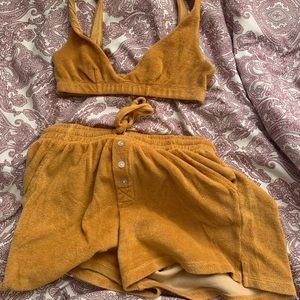 Donni terry set in Honey